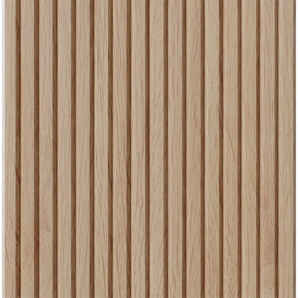 Designs Of Distinction 3/4" Tall Bevel Slat Tambour - Red Oak (12"W x 48"L) 011248202AK1 - main